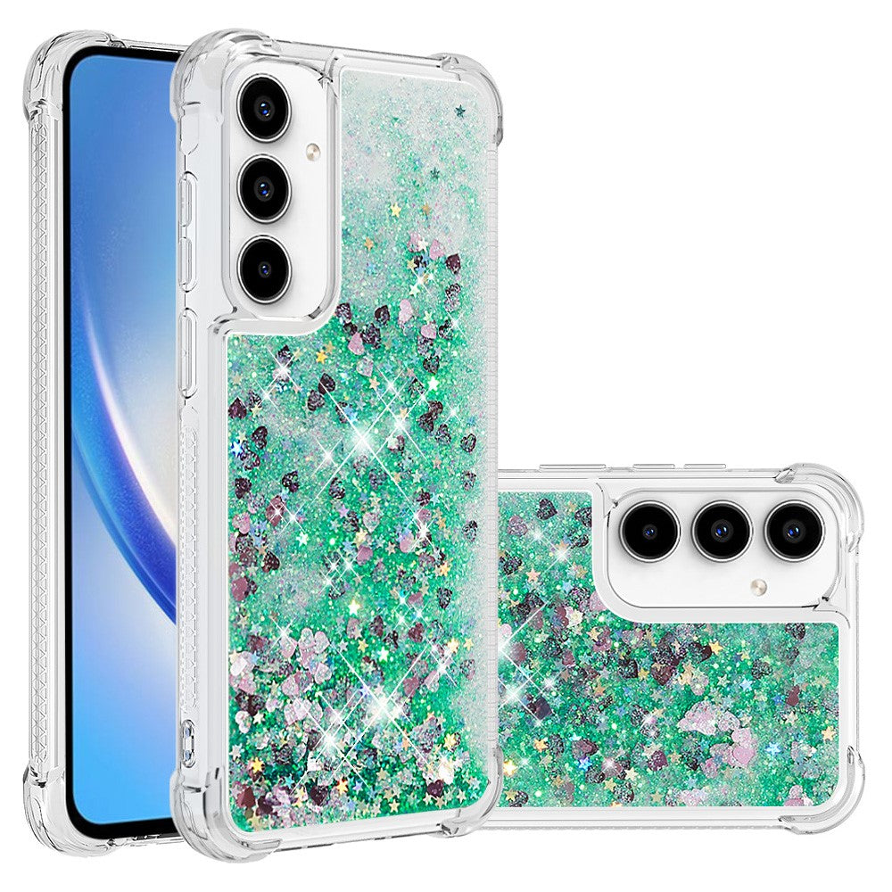 Galaxy A56 5G Glitzer-Hülle – Stoßfest & mit Treibsand