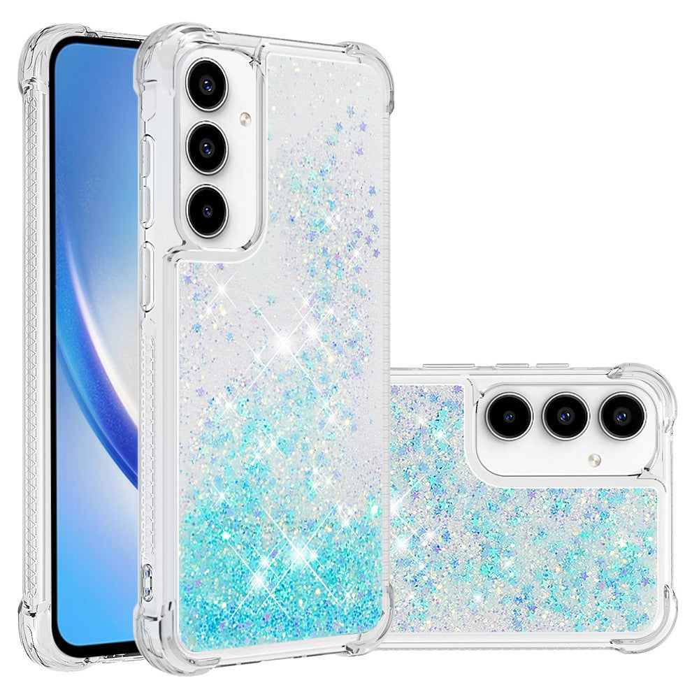 Galaxy A56 5G Glitzer-Hülle – Stoßfest & mit Treibsand