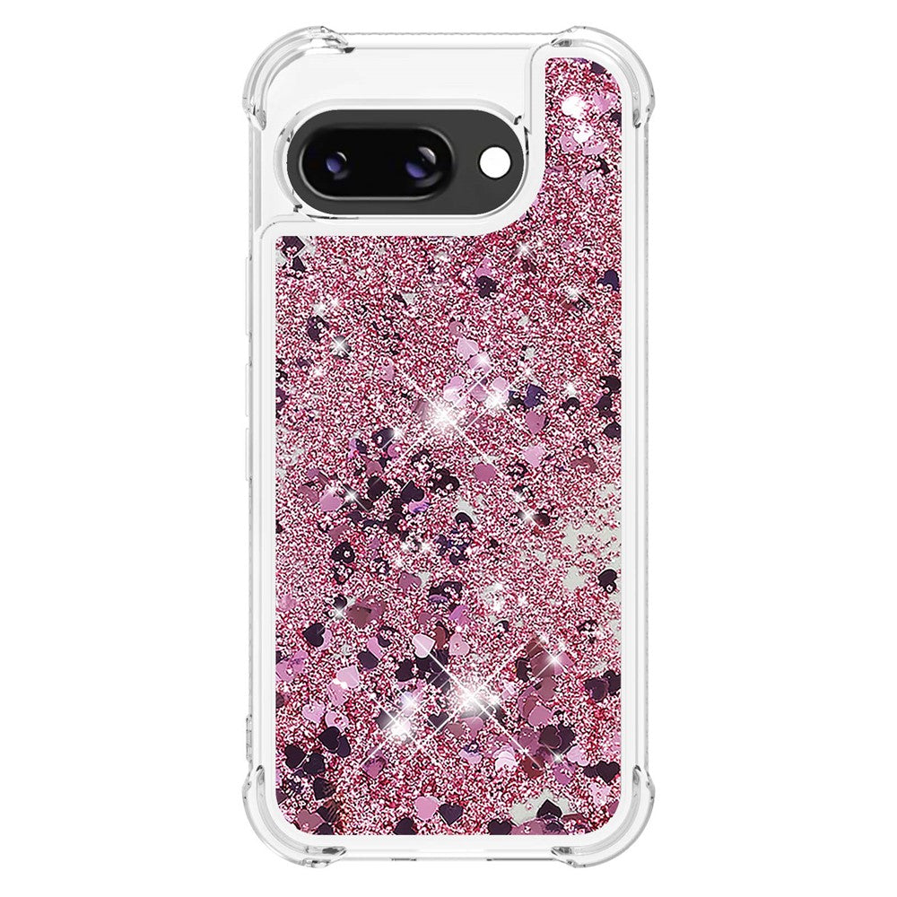 Pixel 9a Glitzer-Hülle – Stoßfest & mit Treibsand