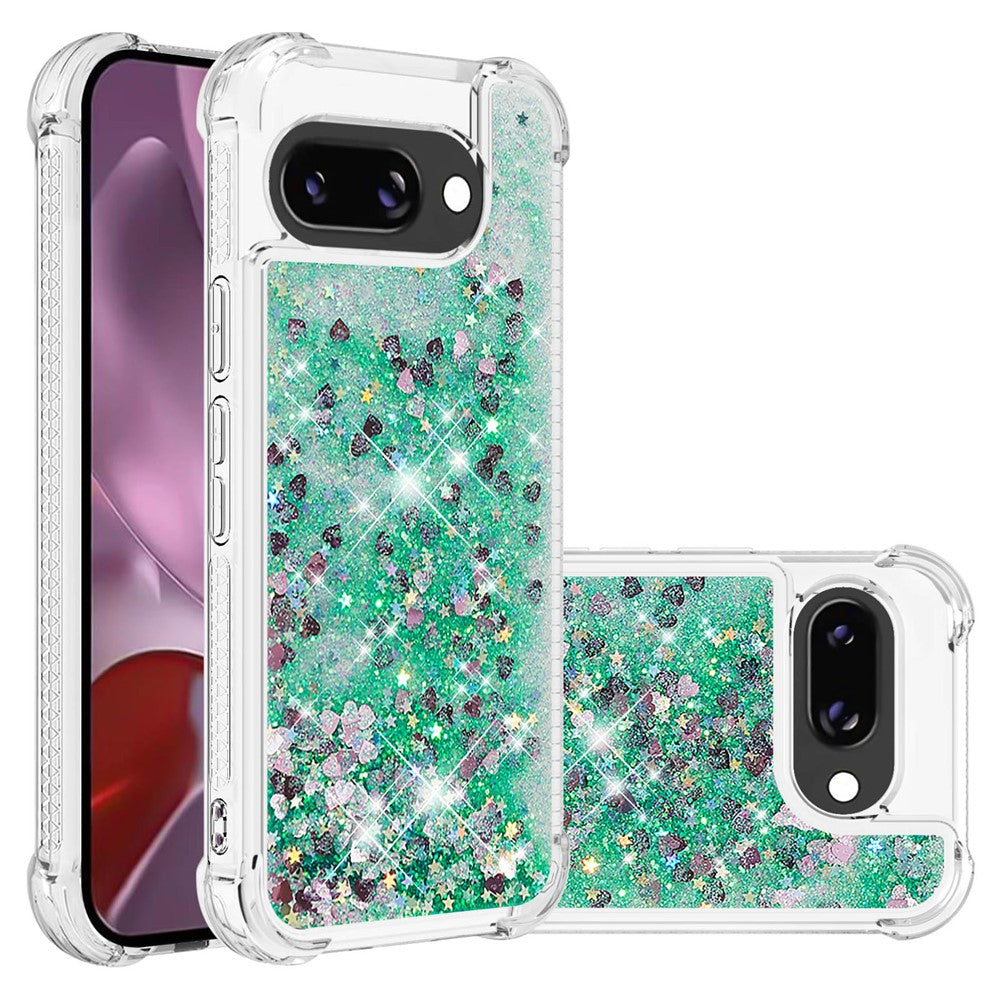 Pixel 9a Glitzer-Hülle – Stoßfest & mit Treibsand