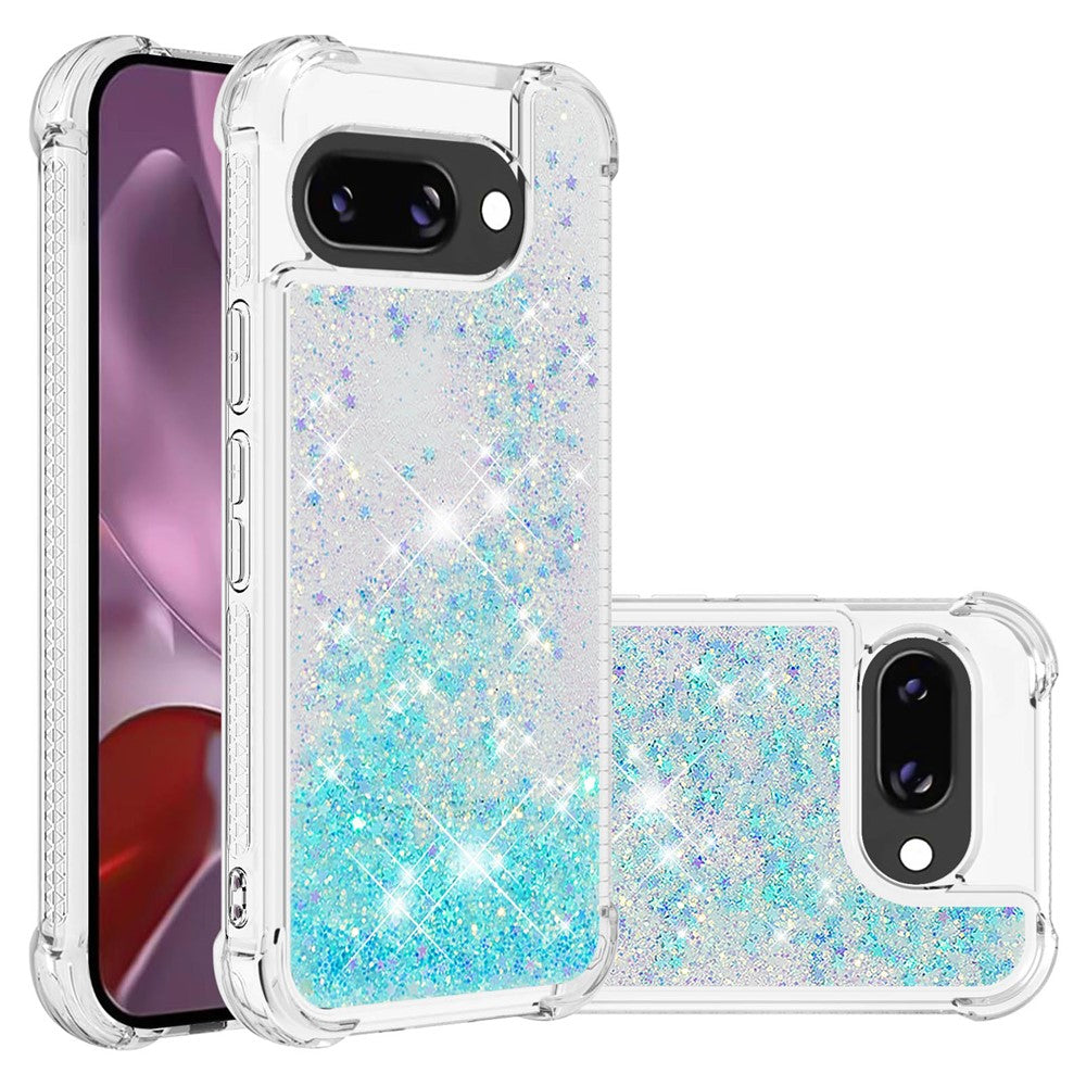 Pixel 9a Glitzer-Hülle – Stoßfest & mit Treibsand