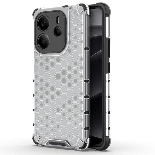 Xiaomi Redmi Note 14 4G (163.25mm) Handyhülle – Gehäuse PC + TPU Wabenform