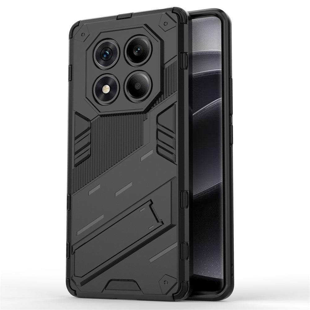 For Xiaomi Redmi Note 14 Pro 4G Case PC + TPU Shockproof Phone Cover with Kickstand