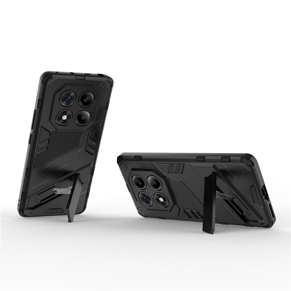 For Xiaomi Redmi Note 14 Pro 4G Case PC + TPU Shockproof Phone Cover with Kickstand