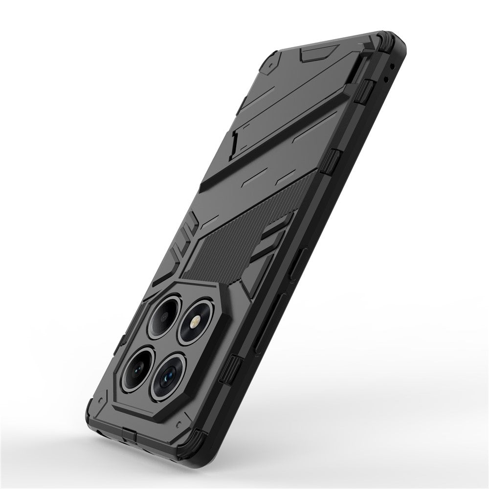 For Xiaomi Redmi Note 14 Pro 4G Case PC + TPU Shockproof Phone Cover with Kickstand