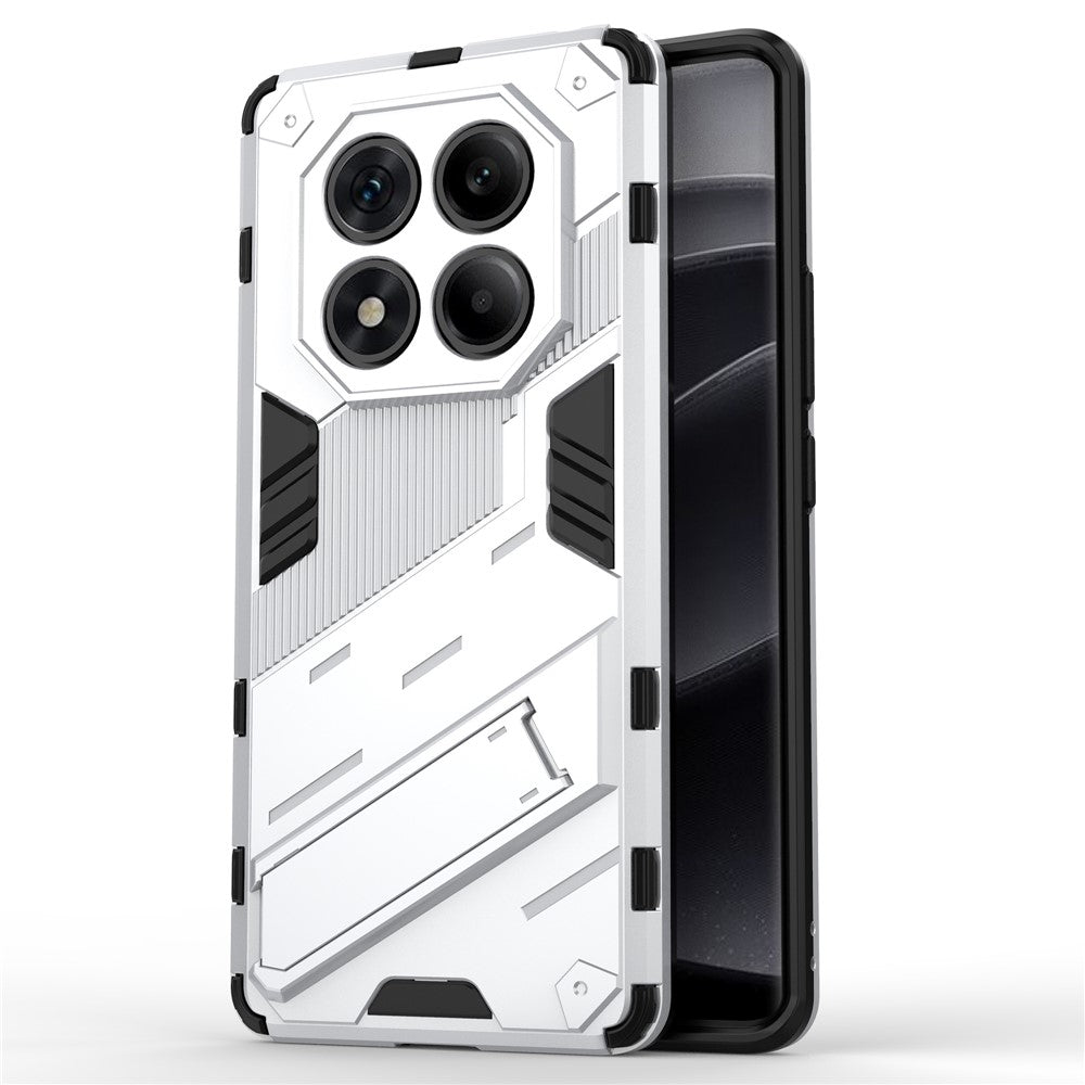 For Xiaomi Redmi Note 14 Pro 4G Case PC + TPU Shockproof Phone Cover with Kickstand