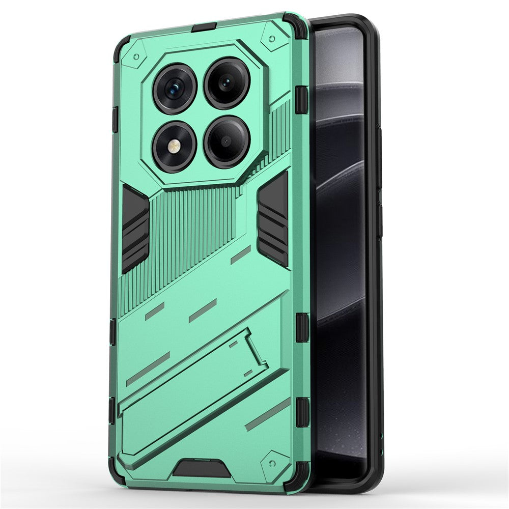 For Xiaomi Redmi Note 14 Pro 4G Case PC + TPU Shockproof Phone Cover with Kickstand