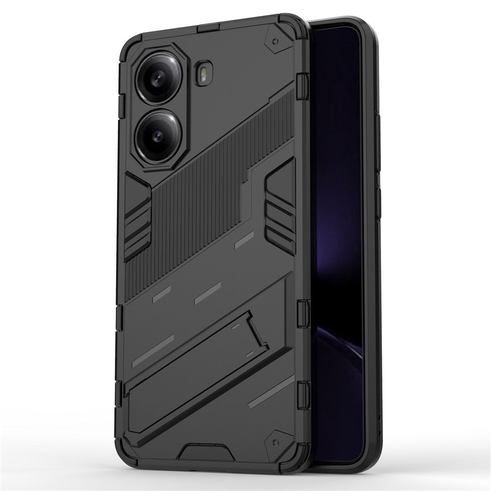 For Xiaomi Poco X7 Pro 5G  /  Redmi Turbo 4 5G Case PC + TPU Shockproof Phone Cover with Kickstand