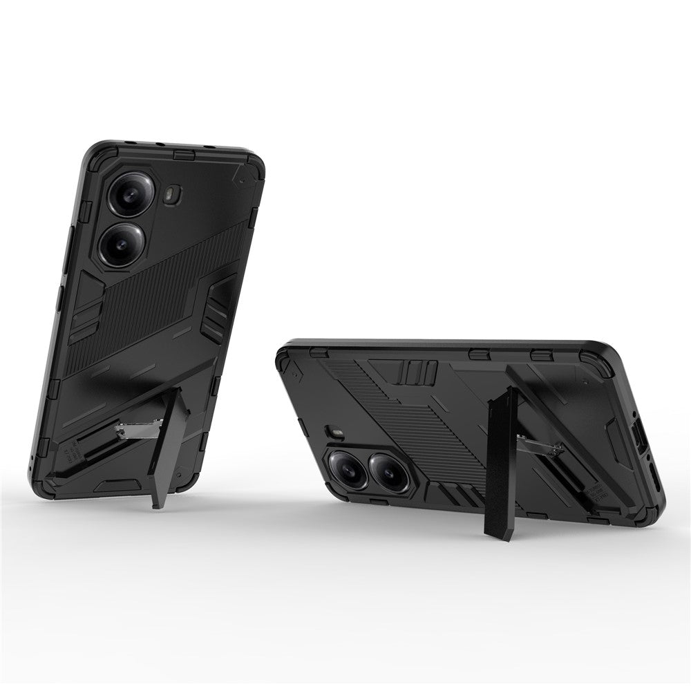 For Xiaomi Poco X7 Pro 5G  /  Redmi Turbo 4 5G Case PC + TPU Shockproof Phone Cover with Kickstand
