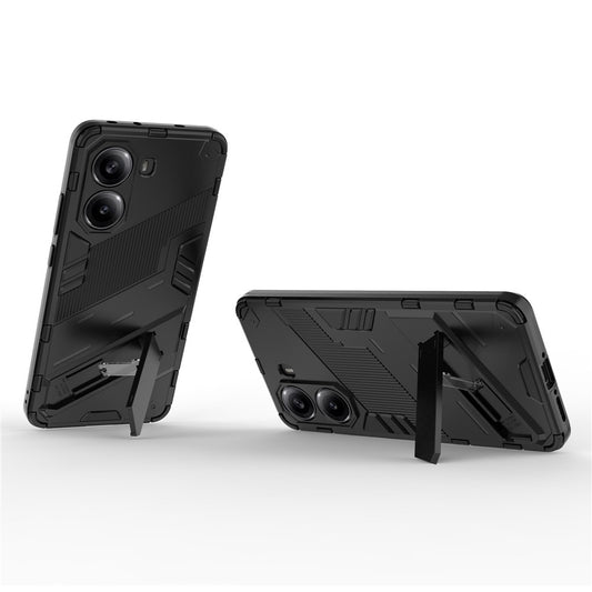 For Xiaomi Poco X7 Pro 5G  /  Redmi Turbo 4 5G Case PC + TPU Shockproof Phone Cover with Kickstand