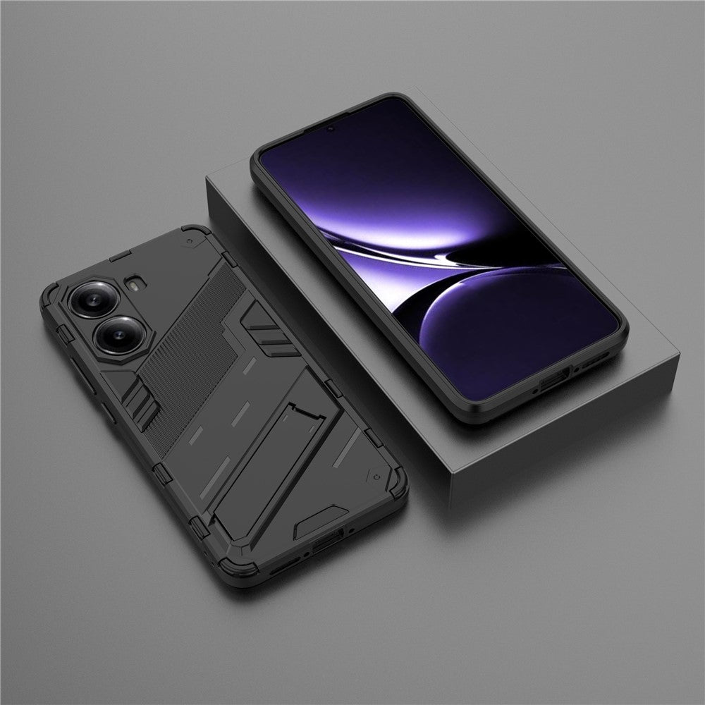 For Xiaomi Poco X7 Pro 5G  /  Redmi Turbo 4 5G Case PC + TPU Shockproof Phone Cover with Kickstand