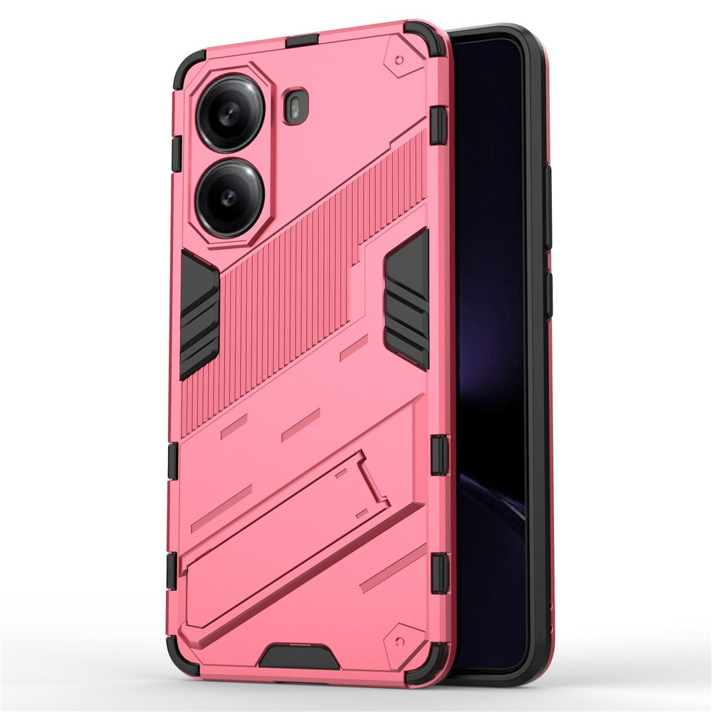 For Xiaomi Poco X7 Pro 5G  /  Redmi Turbo 4 5G Case PC + TPU Shockproof Phone Cover with Kickstand
