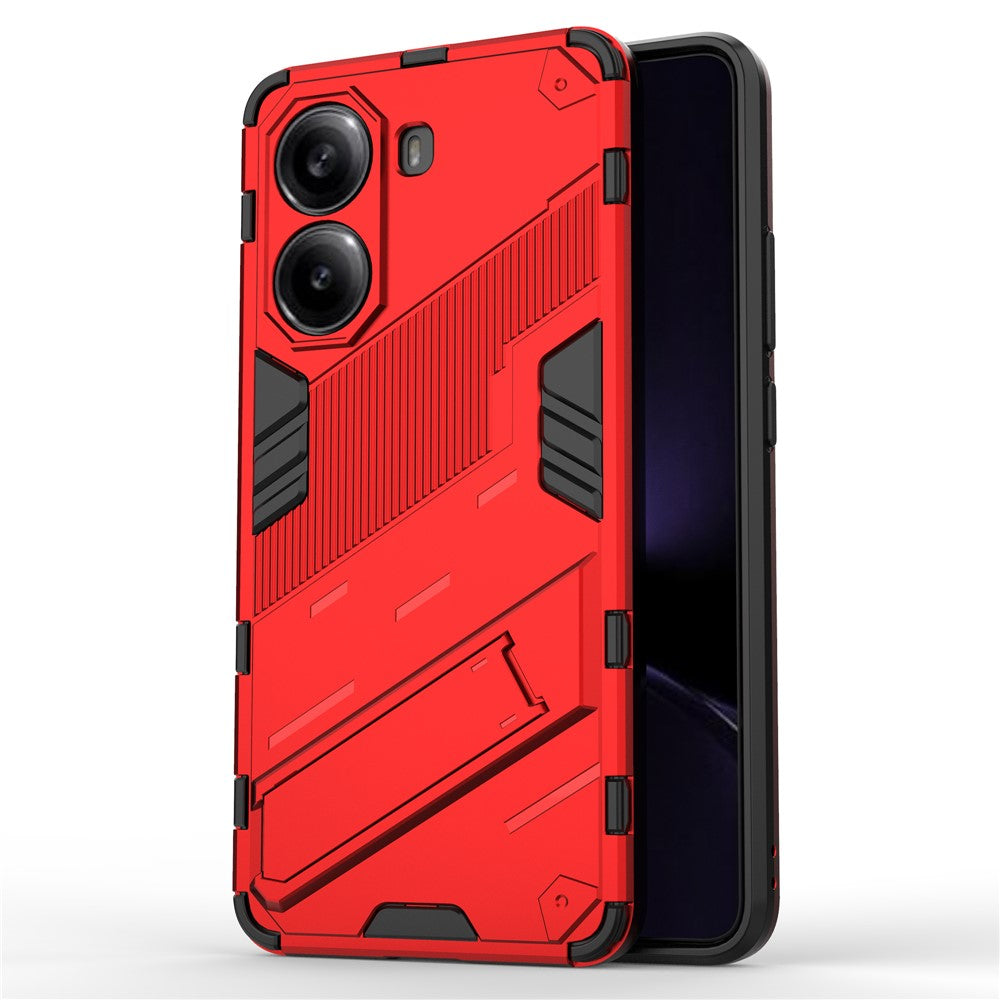 For Xiaomi Poco X7 Pro 5G  /  Redmi Turbo 4 5G Case PC + TPU Shockproof Phone Cover with Kickstand