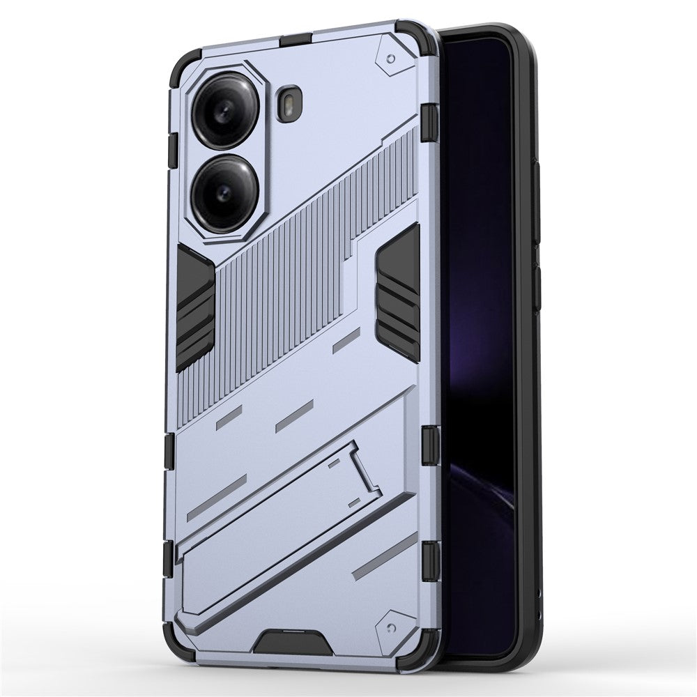 For Xiaomi Poco X7 Pro 5G  /  Redmi Turbo 4 5G Case PC + TPU Shockproof Phone Cover with Kickstand