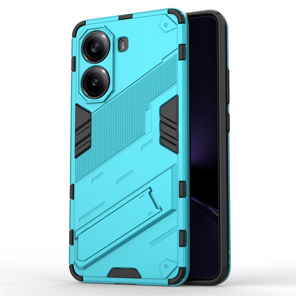 For Xiaomi Poco X7 Pro 5G  /  Redmi Turbo 4 5G Case PC + TPU Shockproof Phone Cover with Kickstand