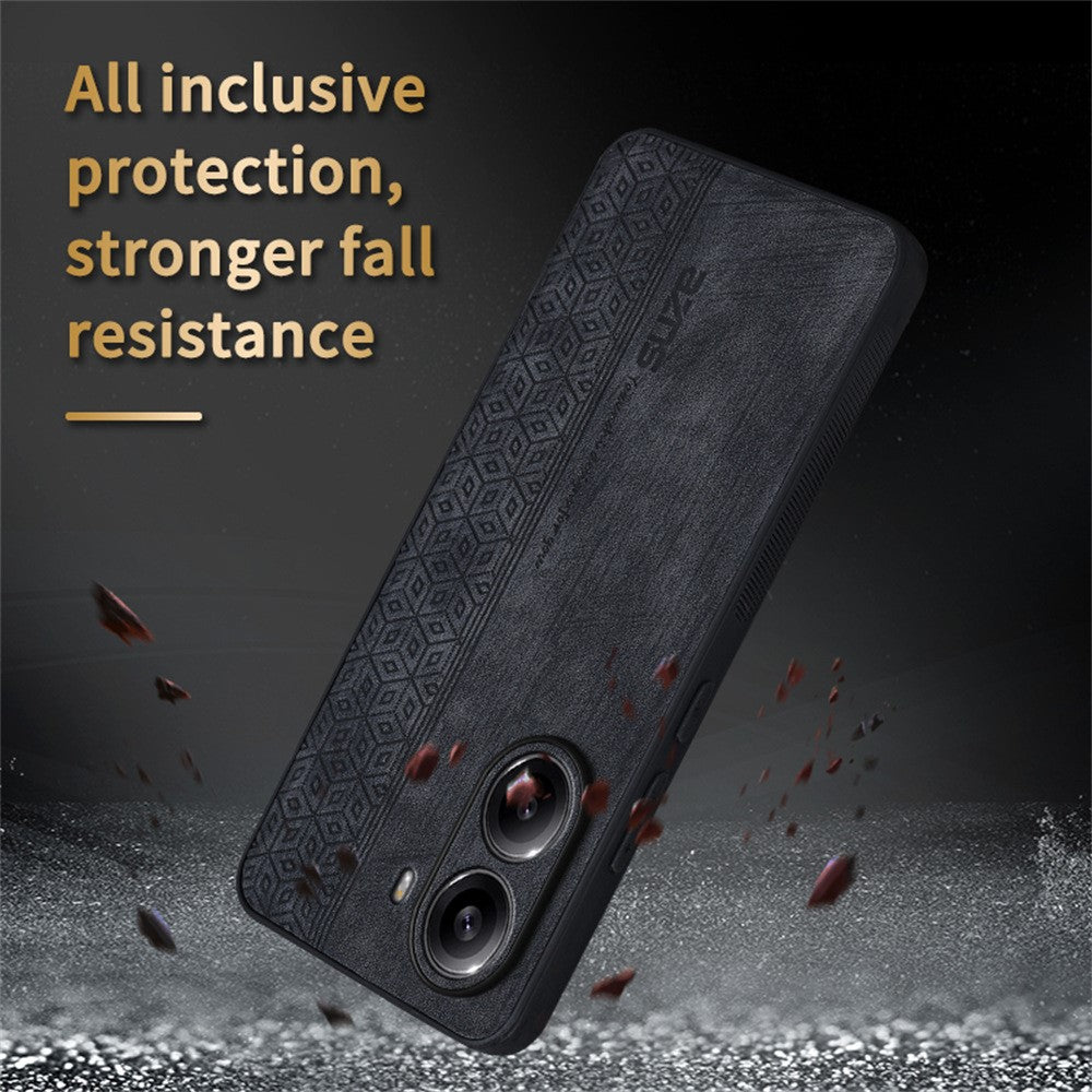 AZNS For Xiaomi Poco X7 Pro 5G  /  Redmi Turbo 4 5G Case Protective PU Leather Covered TPU Phone Shell