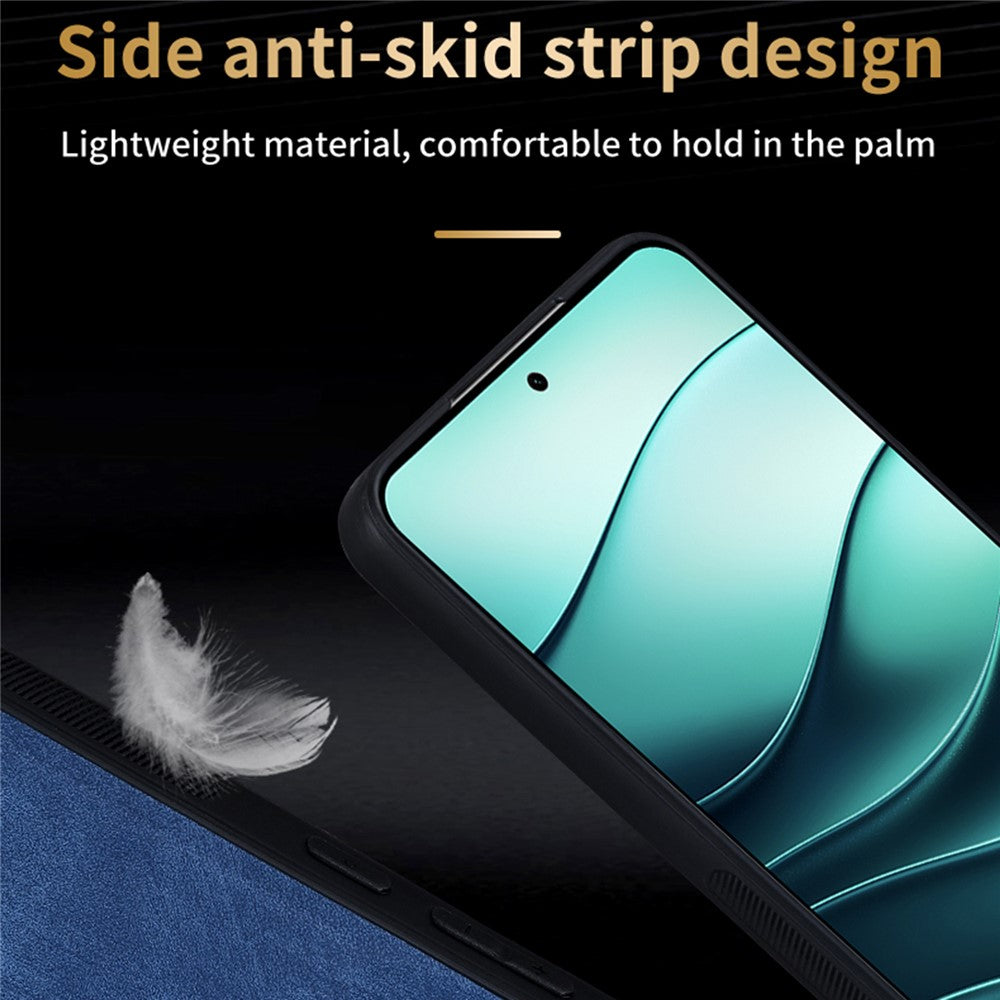 AZNS For Xiaomi Poco X7 Pro 5G  /  Redmi Turbo 4 5G Case Protective PU Leather Covered TPU Phone Shell