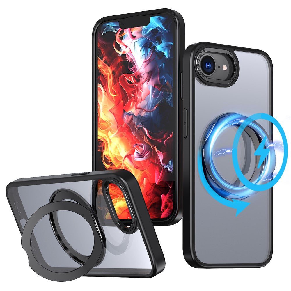 iPhone 16e Magnetische Hülle – Mit Ständer & Klar-Design