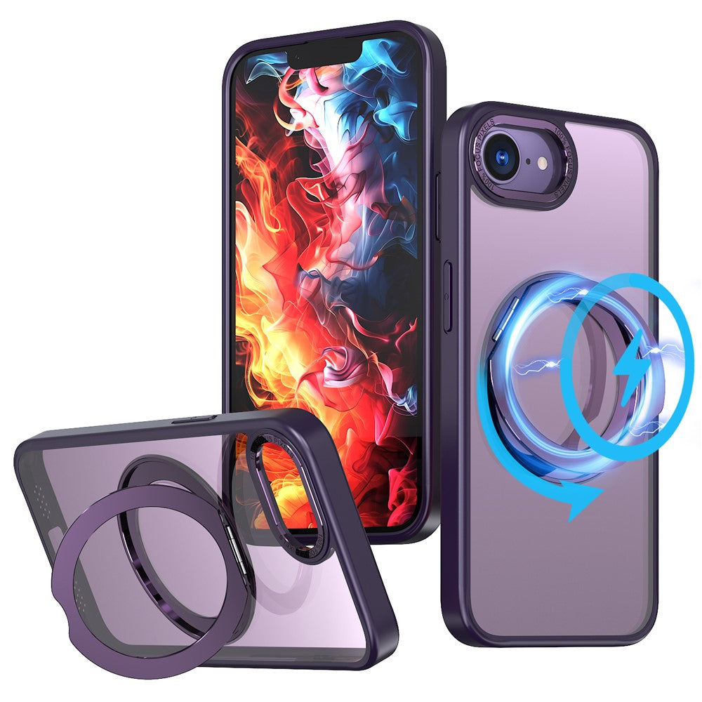 iPhone 16e Magnetische Hülle – Mit Ständer & Klar-Design