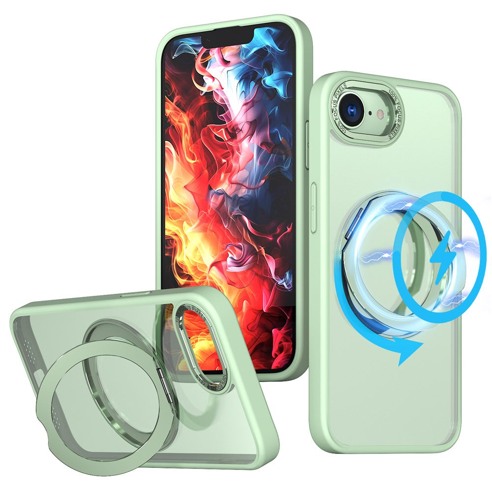 iPhone 16e Magnetische Hülle – Mit Ständer & Klar-Design
