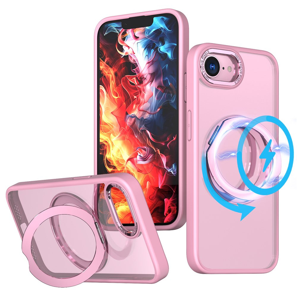 iPhone 16e Magnetische Hülle – Mit Ständer & Klar-Design