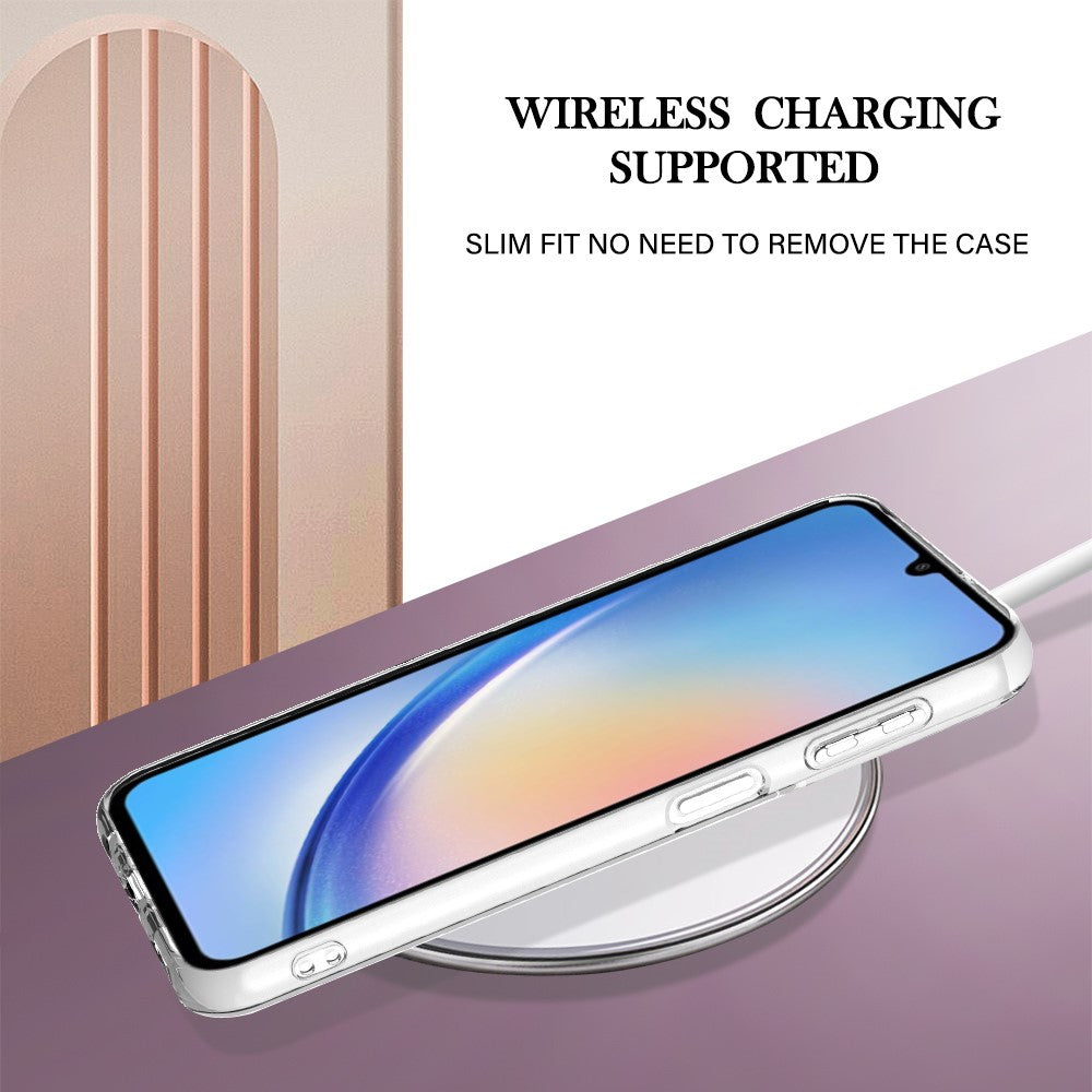 Galaxy A26 5G Schutzhülle – Mit Marmormuster 2,0 mm Galvanik-Rückseite