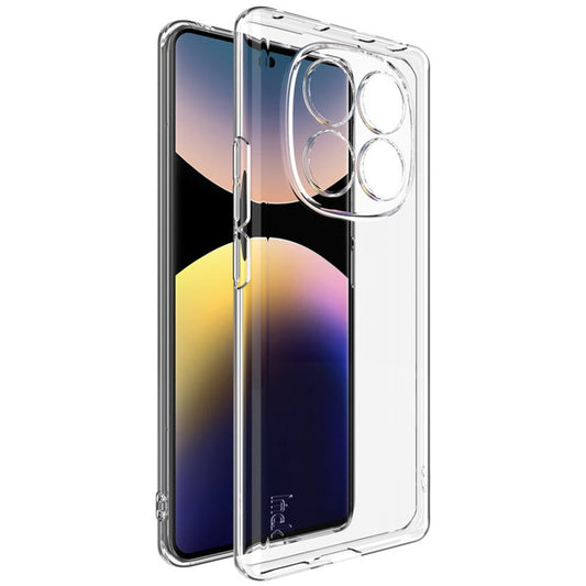 Xiaomi Redmi Note 14 Pro 4G Handyhülle – IMAK UX-5 Series Phone Cover aus stoßfestem, transparentem TPU mit schlanker Rückseite