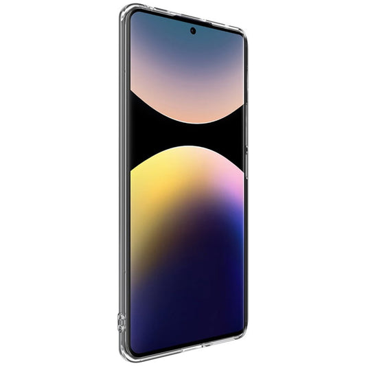 Xiaomi Redmi Note 14 Pro 4G Handyhülle – IMAK UX-5 Series Phone Cover aus stoßfestem, transparentem TPU mit schlanker Rückseite