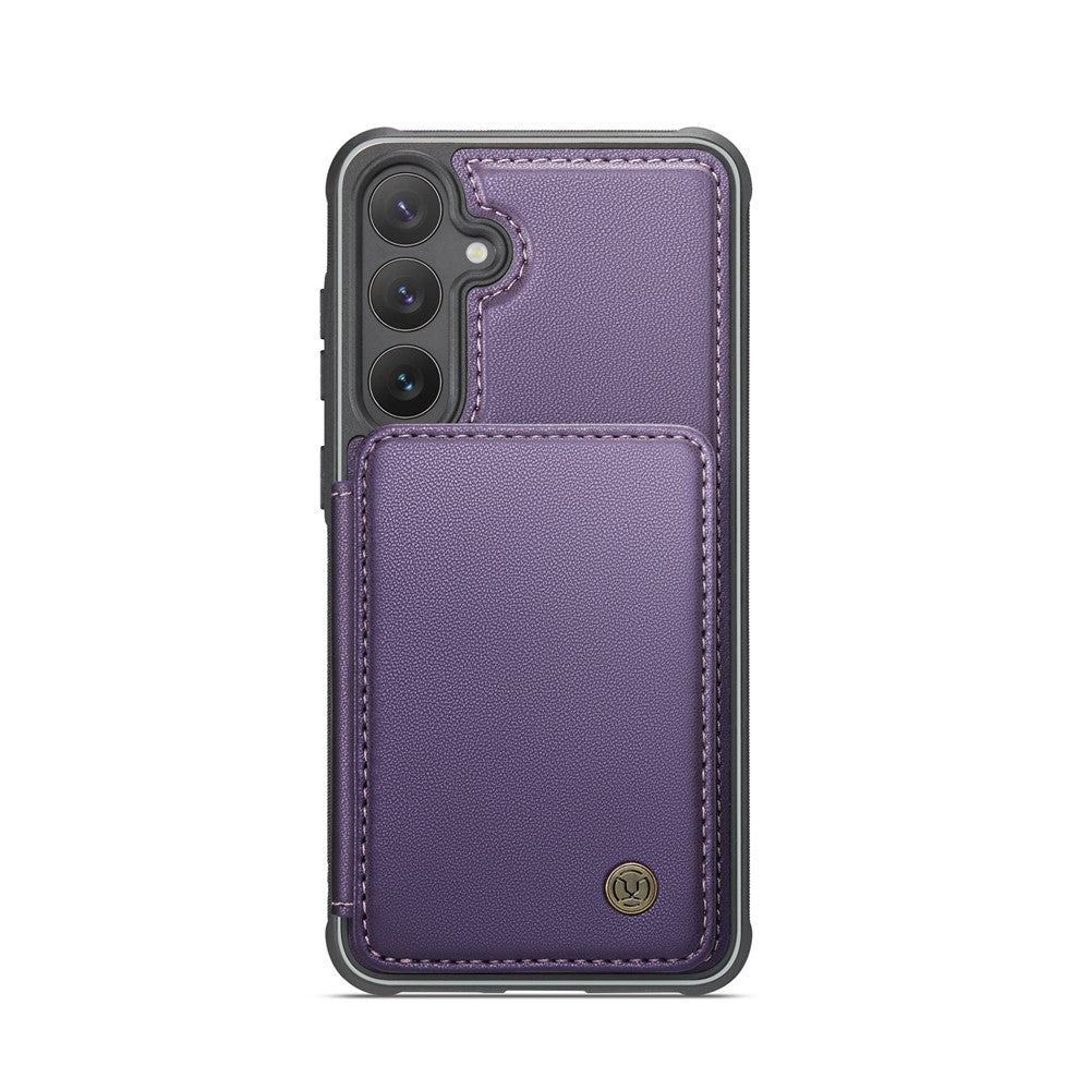 Galaxy S25 Leder-Handyhülle – Mit abnehmbarer magnetische Kartentasche
