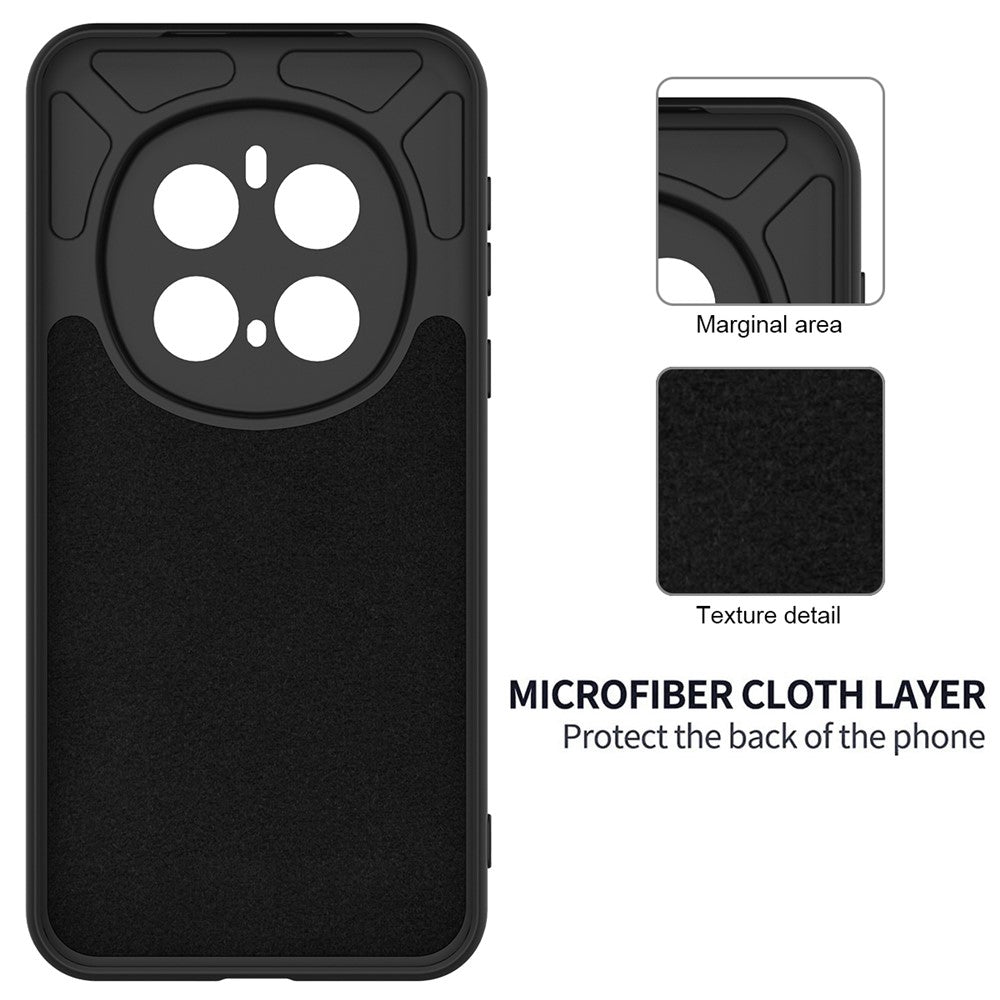 For Honor Magic7 Pro 5G Liquid Silicone Case Phone Back Cover with Hand Strap
