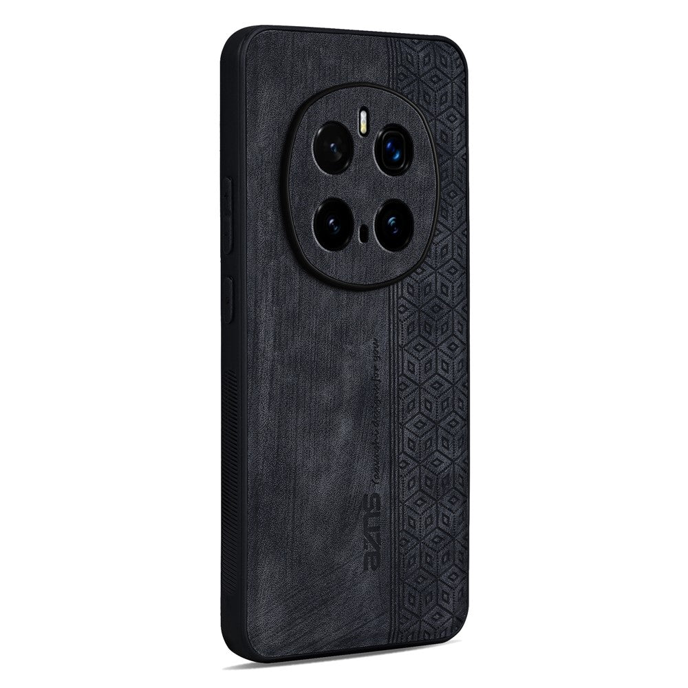 AZNS For Honor Magic7 Pro 5G Case Protective PU Leather Covered TPU Phone Shell