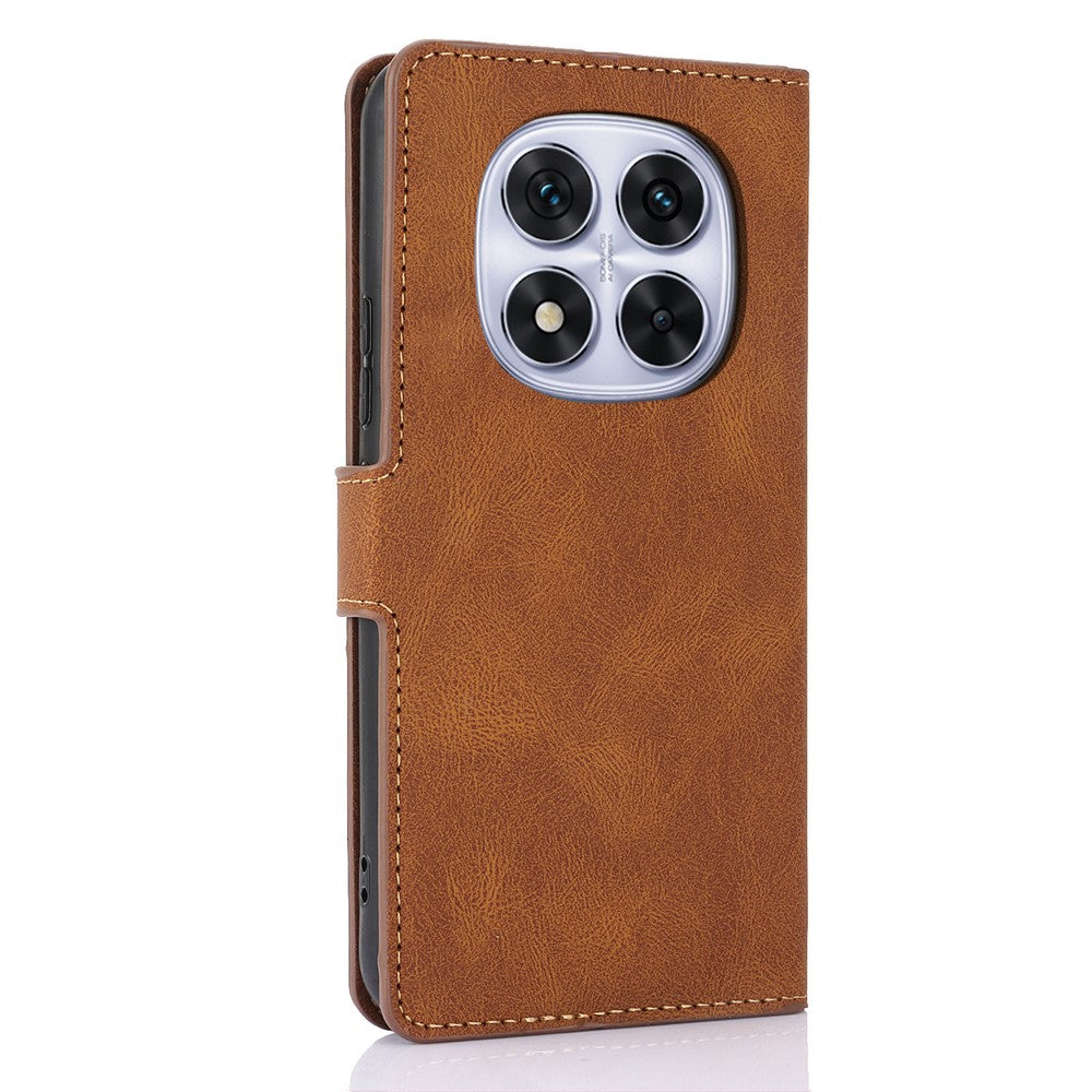 Leather Case for Xiaomi Poco X7 5G / Redmi Note 14 Pro 5G / Note 14 Pro+ 5G Phone Cover with Wallet Stand