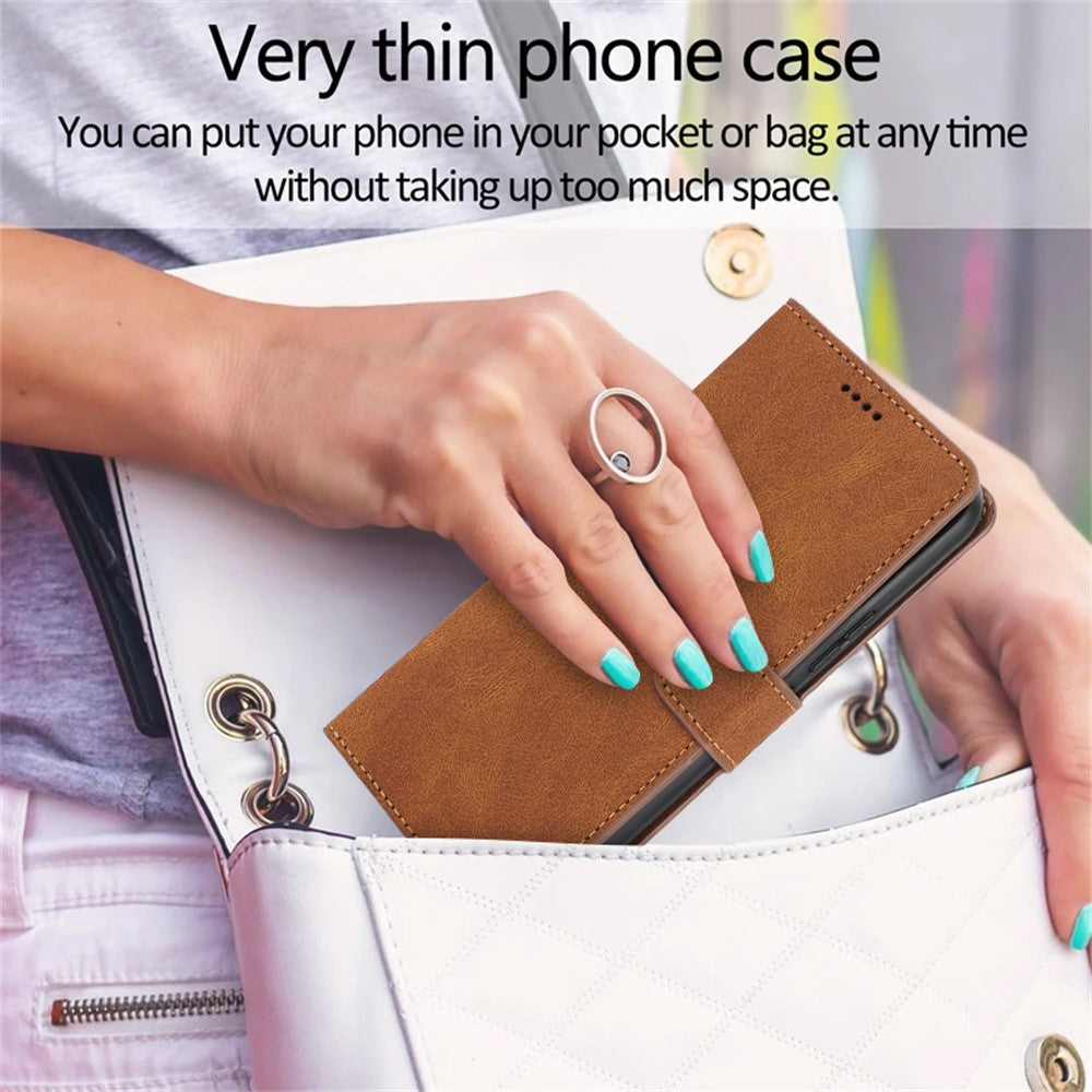 Leather Case for Xiaomi Poco X7 5G / Redmi Note 14 Pro 5G / Note 14 Pro+ 5G Phone Cover with Wallet Stand