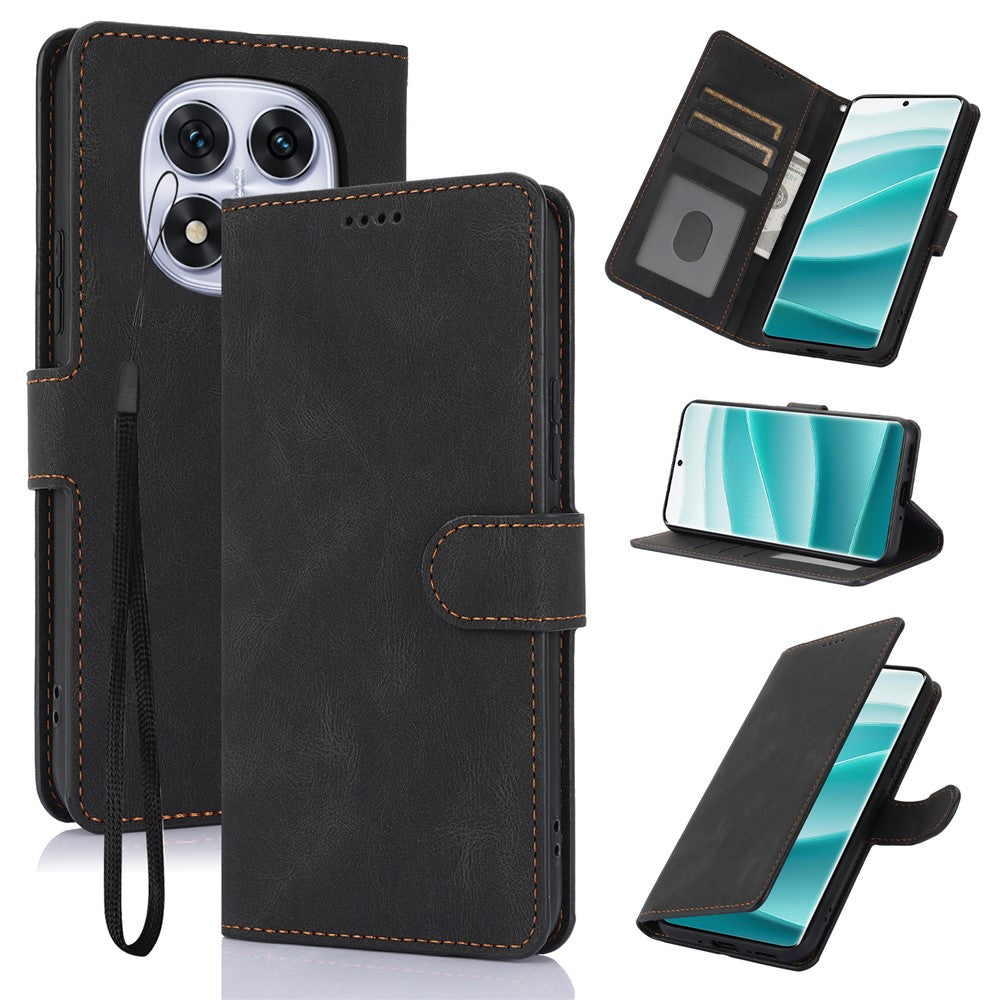 Leather Case for Xiaomi Poco X7 5G / Redmi Note 14 Pro 5G / Note 14 Pro+ 5G Phone Cover with Wallet Stand
