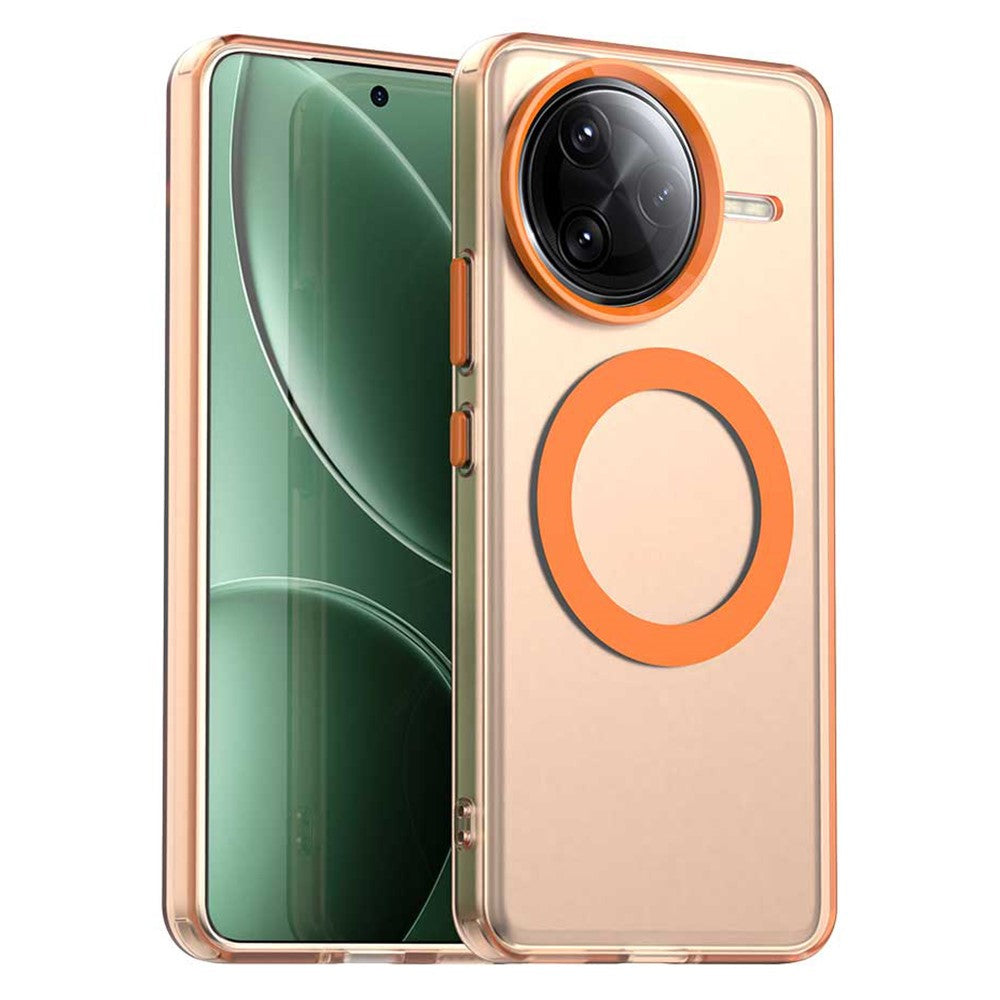For Xiaomi Poco F7 Ultra 5G / Redmi K80 Pro 5G Magnetic Case Anti Drop Hybrid Phone Back Cover