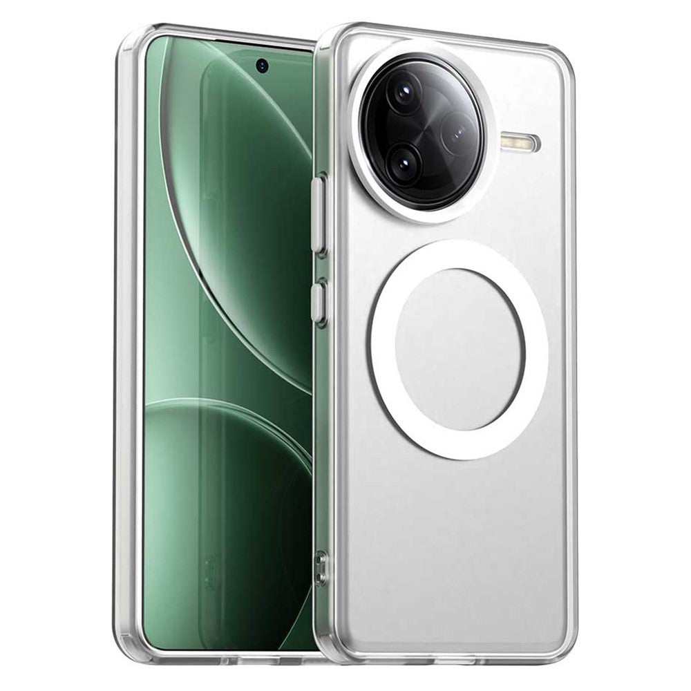 For Xiaomi Poco F7 Ultra 5G / Redmi K80 Pro 5G Magnetic Case Anti Drop Hybrid Phone Back Cover