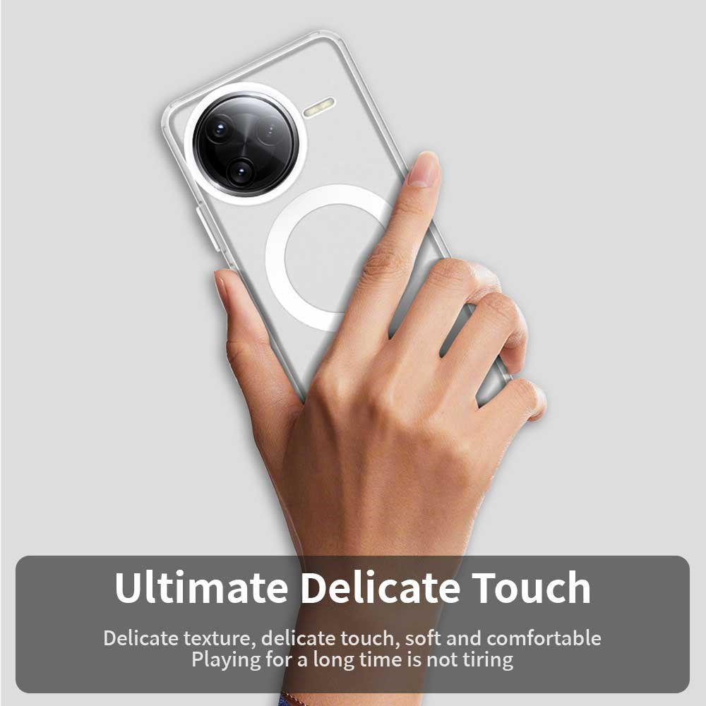 For Xiaomi Poco F7 Ultra 5G / Redmi K80 Pro 5G Magnetic Case Anti Drop Hybrid Phone Back Cover