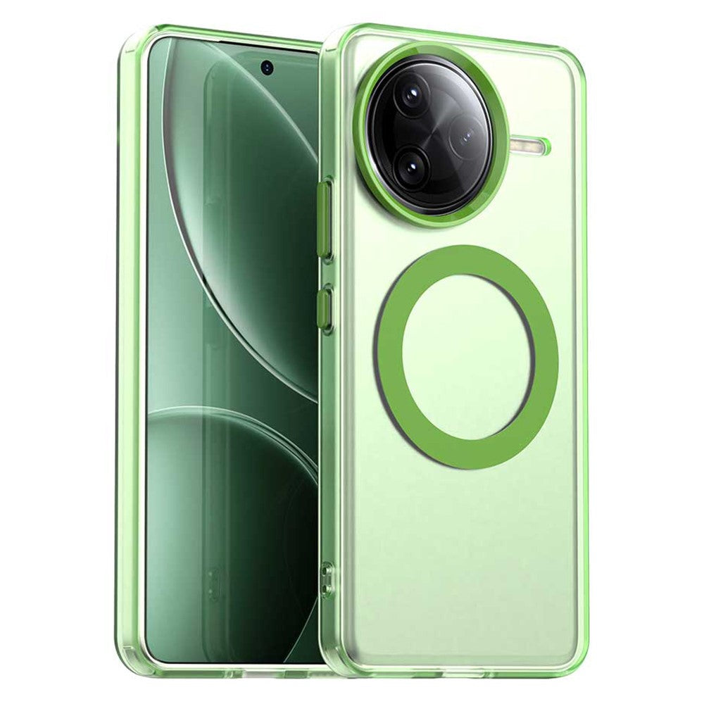 For Xiaomi Poco F7 Ultra 5G / Redmi K80 Pro 5G Magnetic Case Anti Drop Hybrid Phone Back Cover