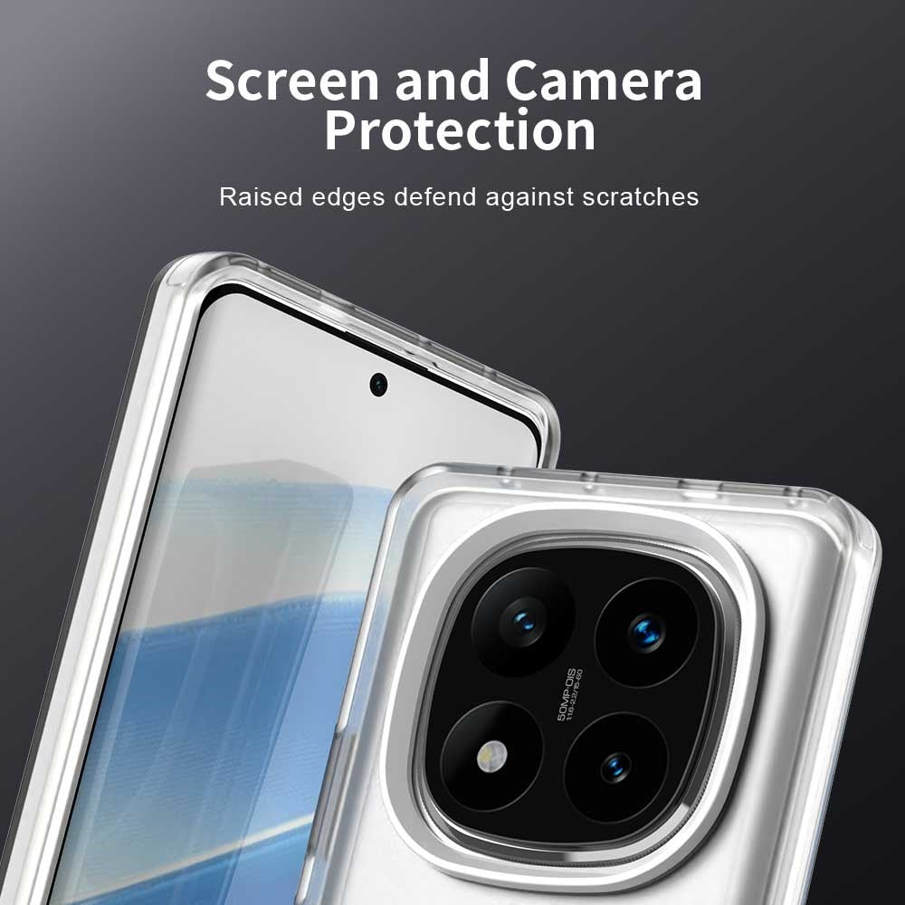 For Xiaomi Redmi Note 14 Pro 4G Magnetic Case Anti Drop Hybrid Phone Back Cover