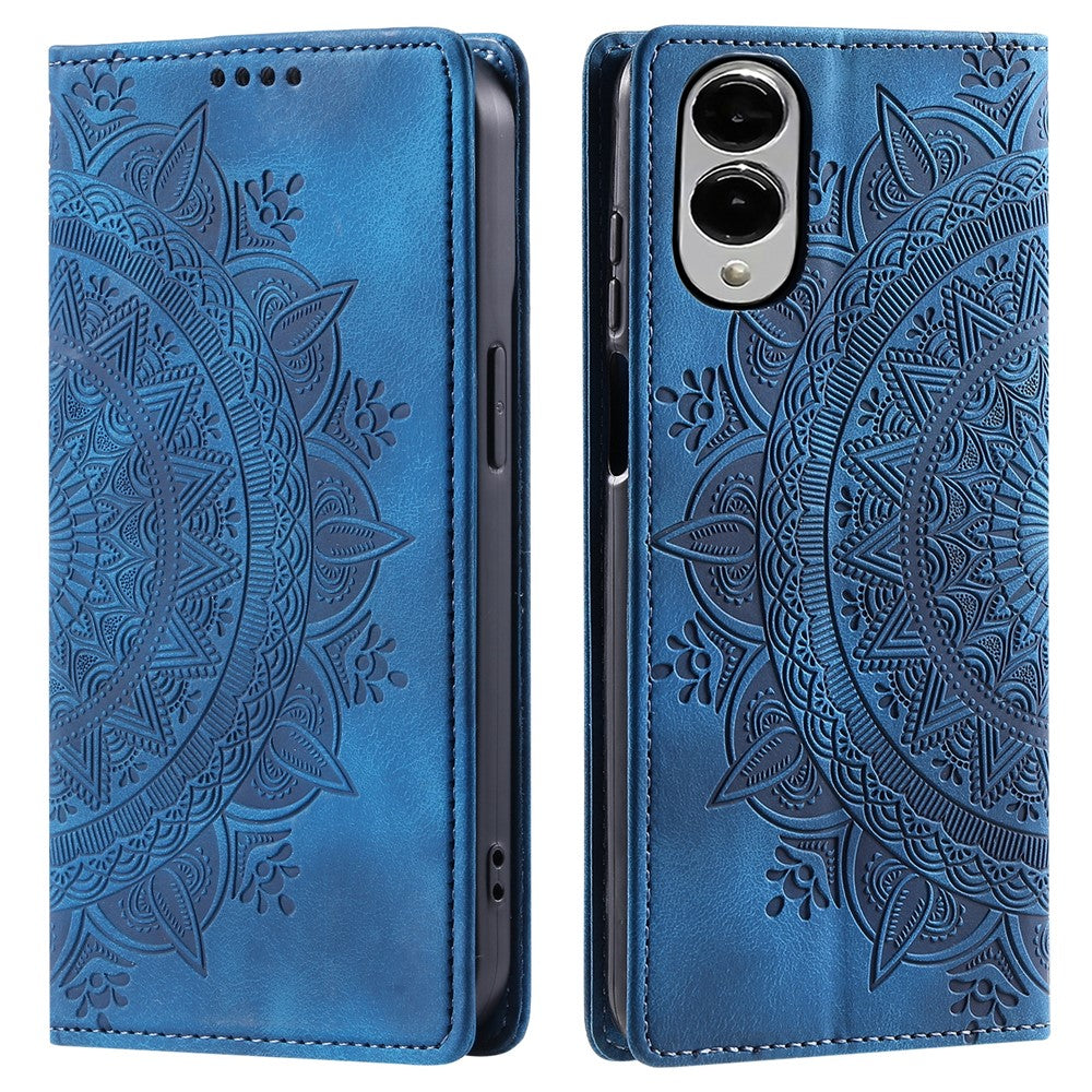 Galaxy S25 Edge Wallet-Hülle – Mit Magnetverschluss & Muster aufgedruckt