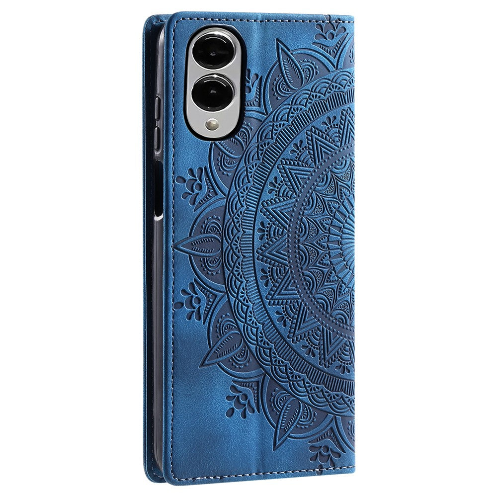 Galaxy S25 Edge Wallet-Hülle – Mit Magnetverschluss & Muster aufgedruckt
