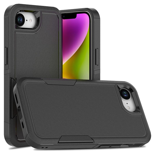 For iPhone 17e / 16e Case 2 in 1 PC + TPU Shockproof Phone Cover