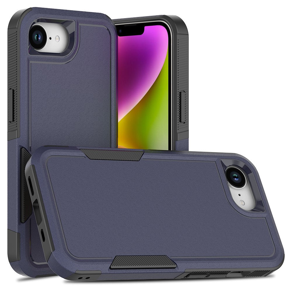 For iPhone 17e / 16e Case 2 in 1 PC + TPU Shockproof Phone Cover