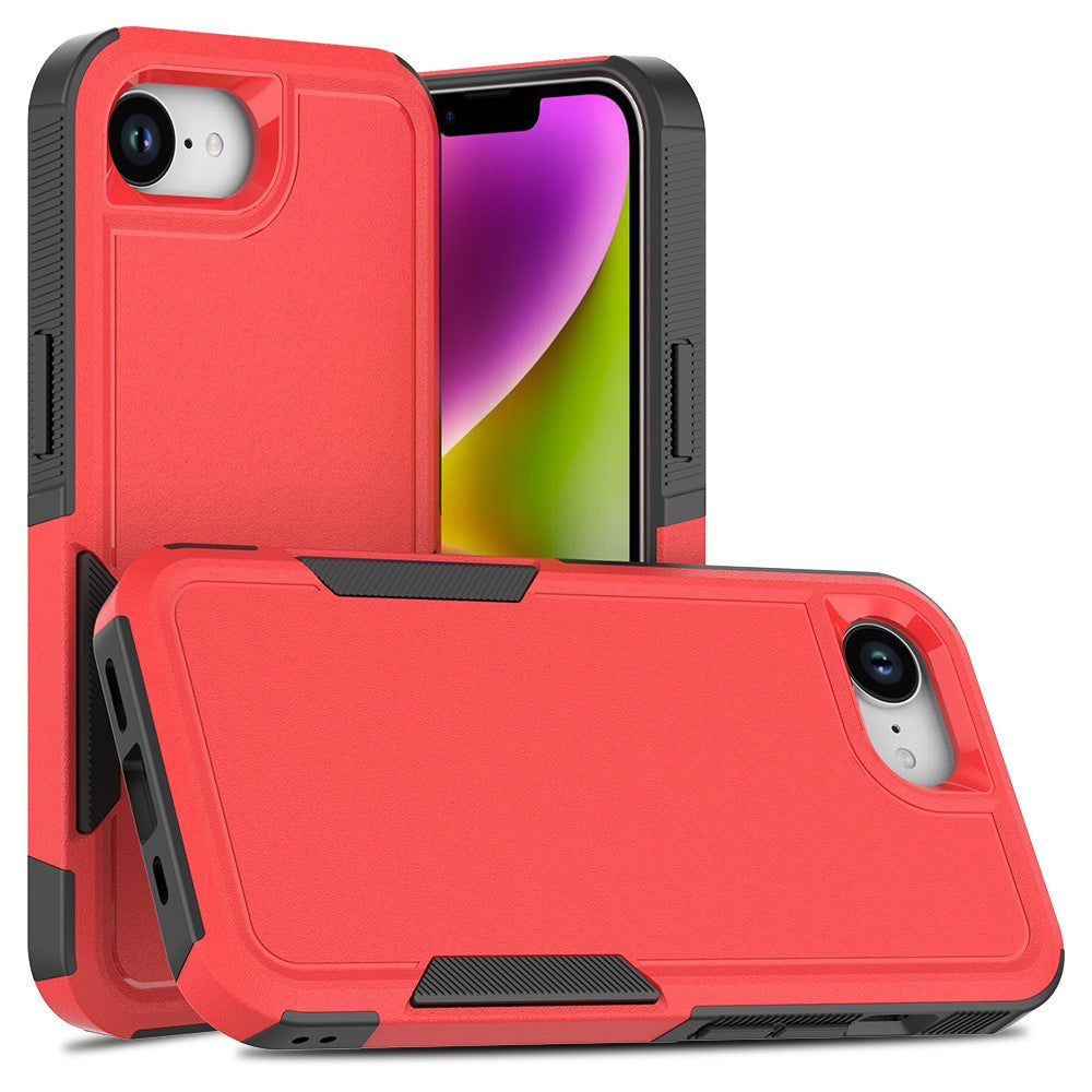 For iPhone 17e / 16e Case 2 in 1 PC + TPU Shockproof Phone Cover