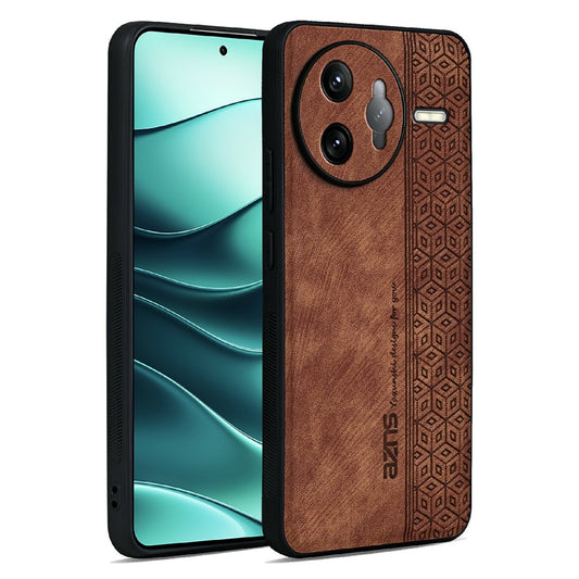AZNS For Xiaomi Poco F7 Ultra 5G / Redmi K80 Pro 5G Case Protective PU Leather Covered TPU Phone Shell