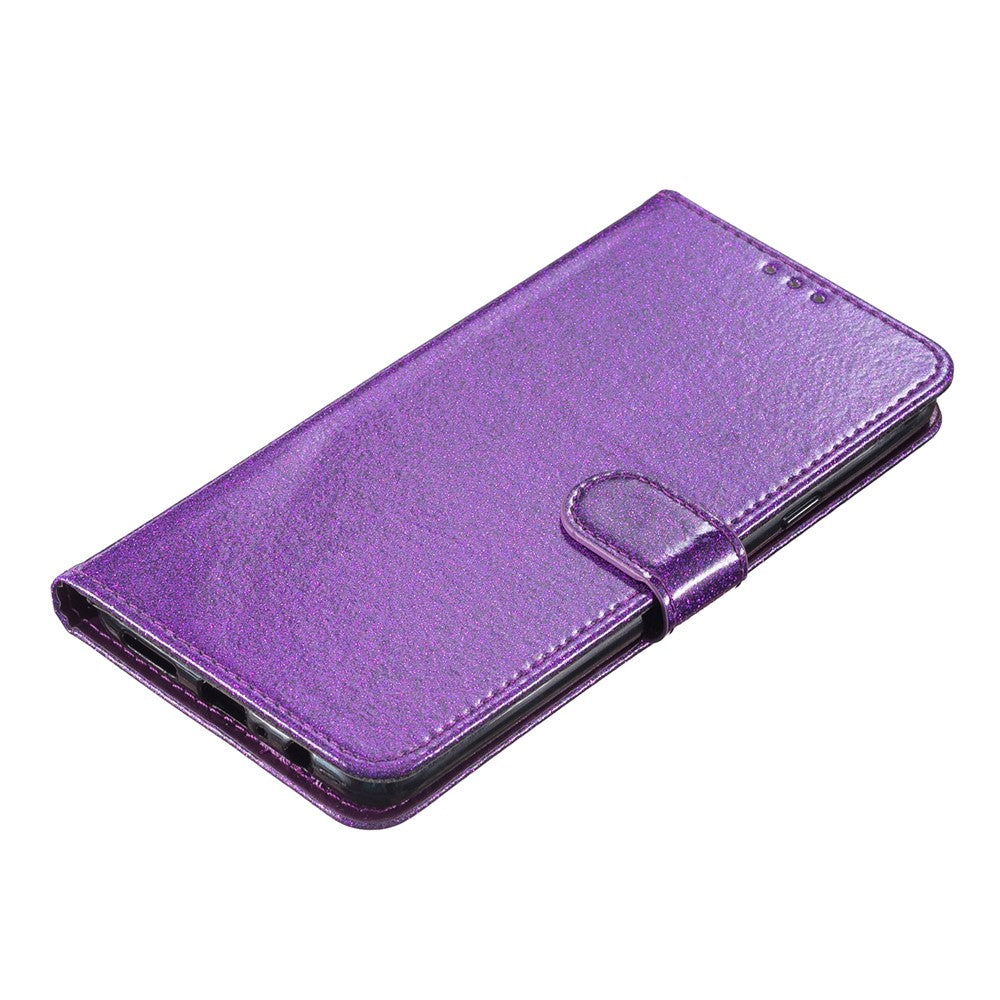 For Xiaomi Redmi Note 14 Pro 4G Wallet Case Glitter Anti-Scratch Leather Phone Cover Stand