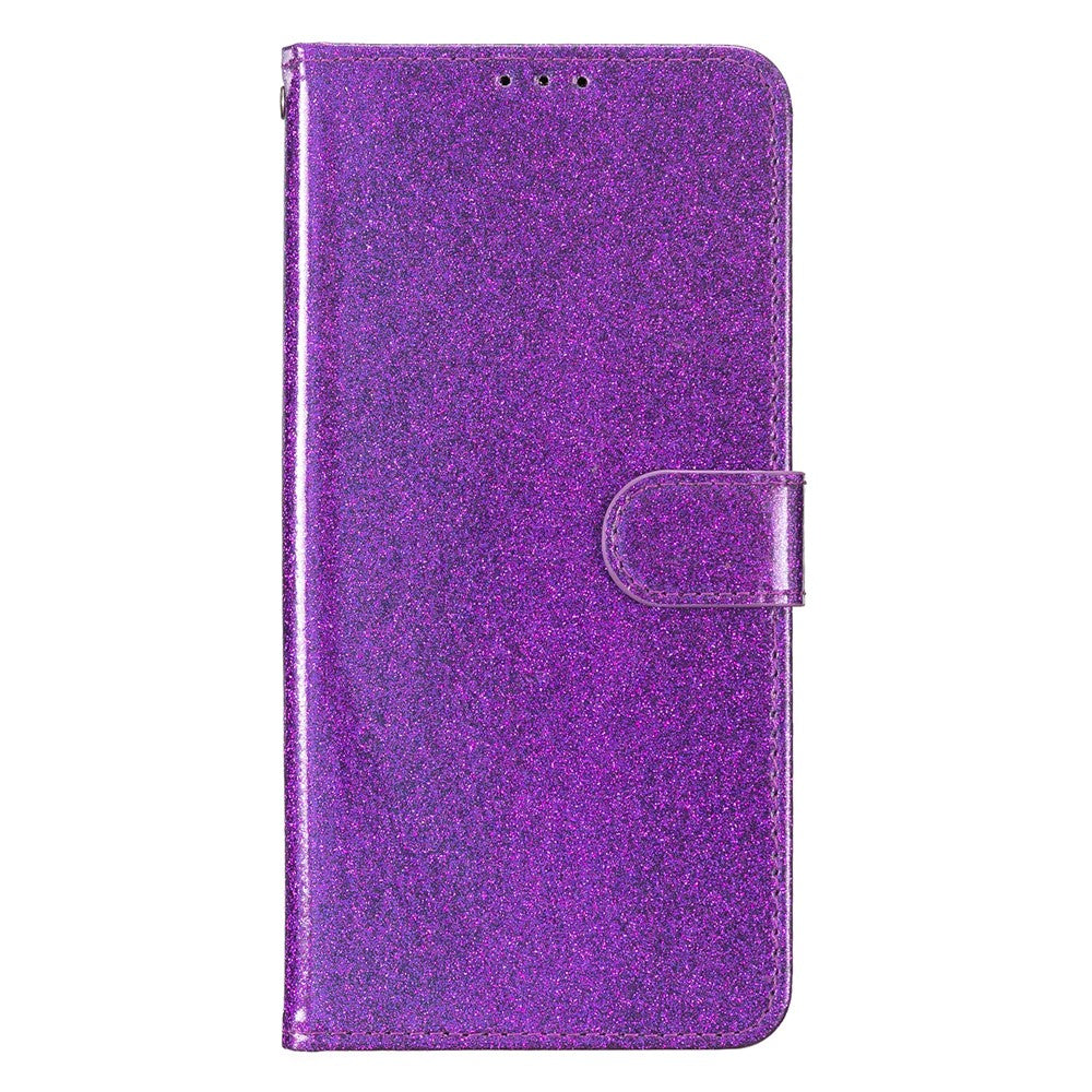 For Xiaomi Redmi Note 14 Pro 4G Wallet Case Glitter Anti-Scratch Leather Phone Cover Stand