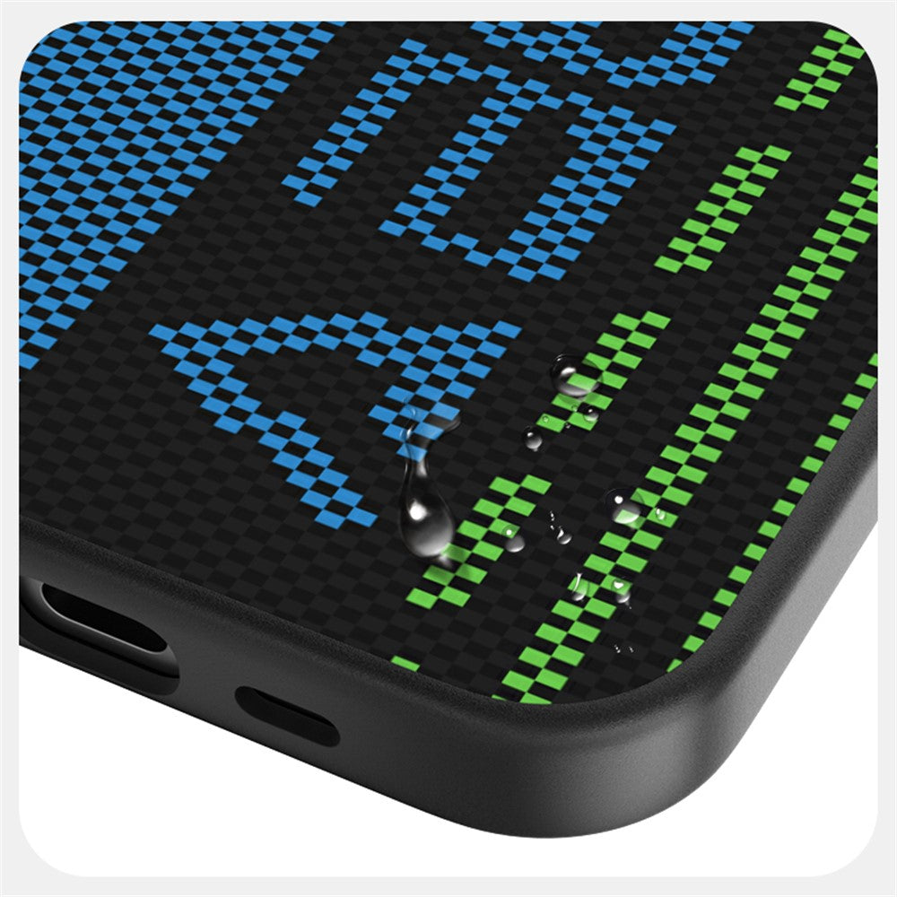 ABEEL For iPhone 17e / 16e Case Compatible with MagSafe Micro-Embossing 6D Printed PC TPU Aluminum Alloy Leather Phone Cover