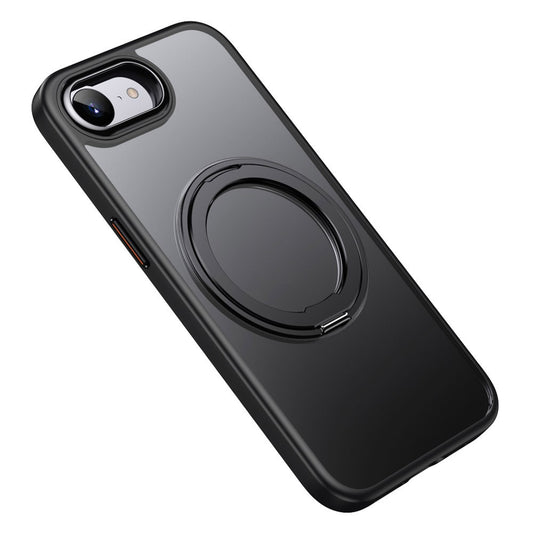 For iPhone 17e / 16e Case Compatible with MagSafe TPU + Acrylic + Kickstand Matte Phone Cover