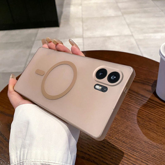Nothing Phone (2) Handyhülle – Magnetische Schutzhülle, aus mattiertem Polycarbonat, mit Kameralinsenschutz